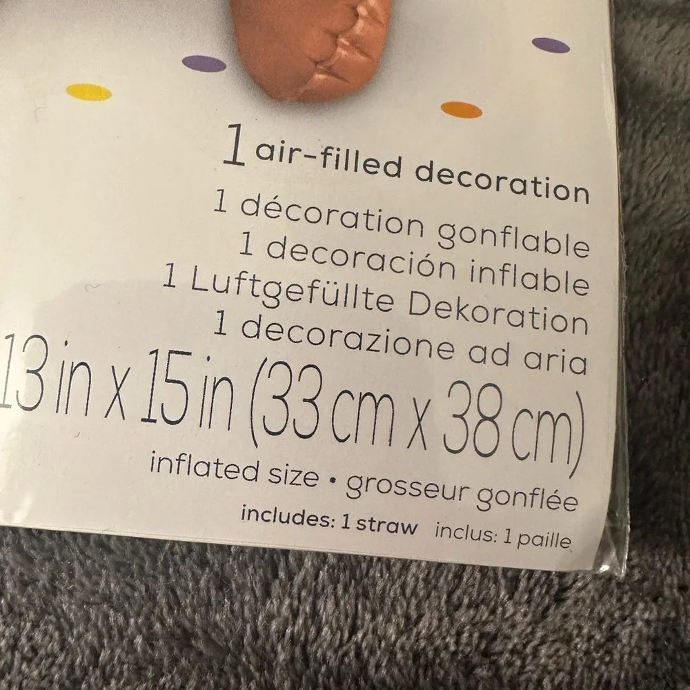 Baby Boy Balloons Gender Reveal Shower Foil 3 Packs Party Decorations